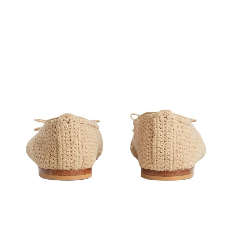 GUCCI Horsebit Casual Single Shoes Women's Beige-4