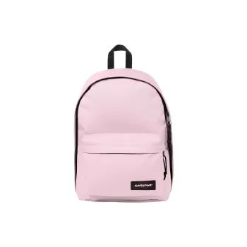 EASTPAK Leather Backpack Unisex Pink