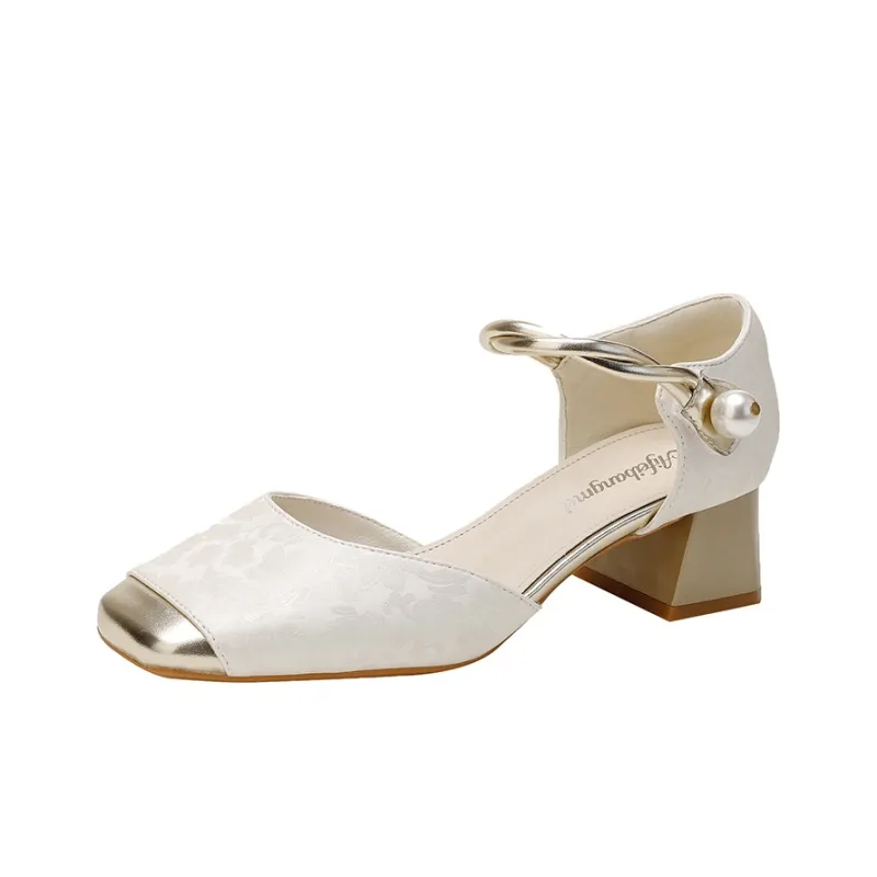 TATAYA Chunky Heel High Heels 5cm Women's-6