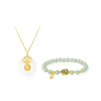 GIFU Colored Glaze Necklaces Women's