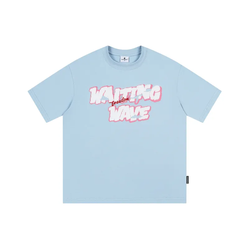 WAITINGWAVE T Shirts Unisex-4