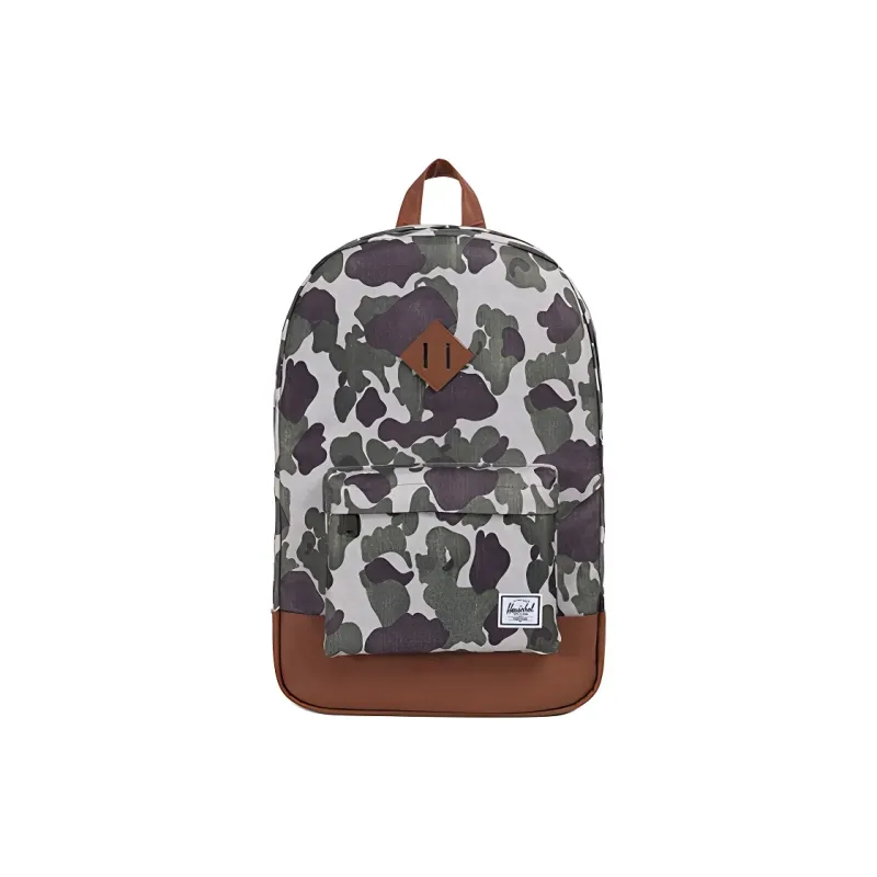 Herschel Polyester Laptop Backpack Regular Camouflage-0