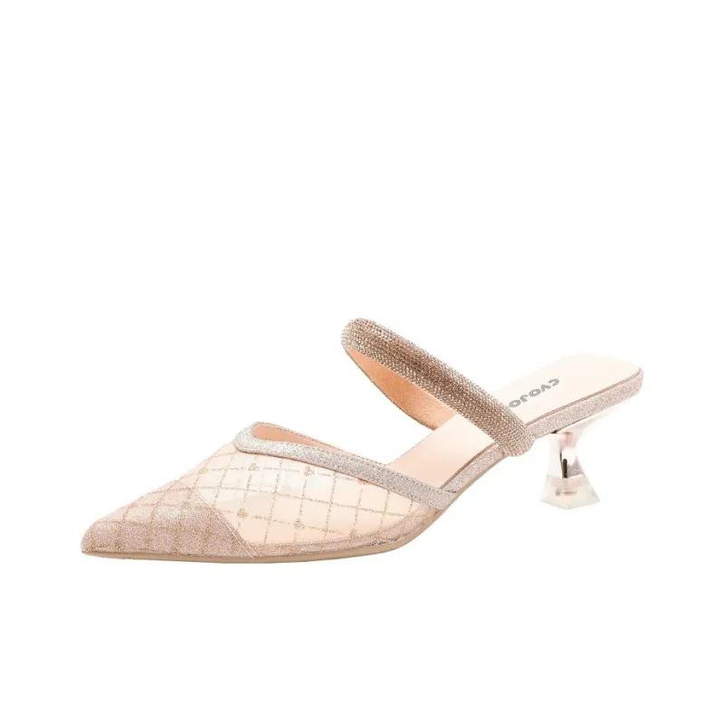 CVOJOO Closed Toe Slippers Women's-1
