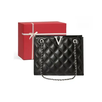 CNNCOO Synthetic Leather Crossbody Bag Women's Midnight Black