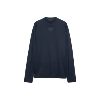 PRADA T Shirts Men Dark Blue