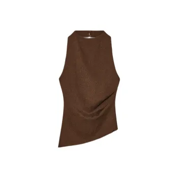 ZARA Tank Tops Women's Olive Green