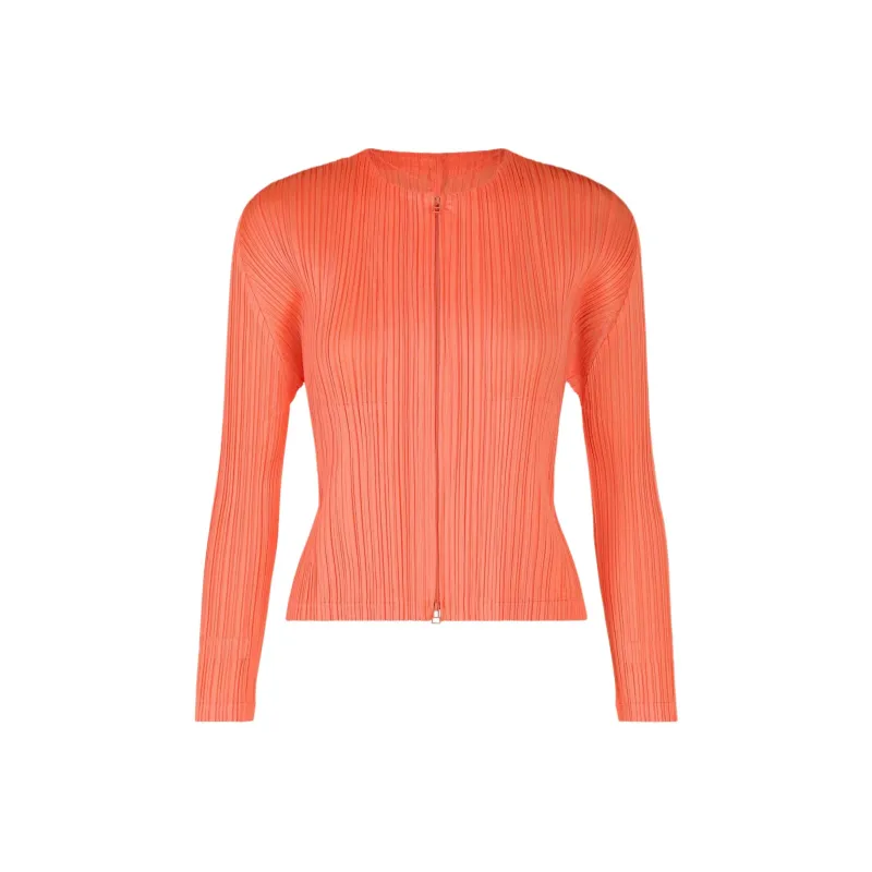 PLEATS PLEASE ISSEY MIYAKE Jackets & Coats Women's Coral Orange-0