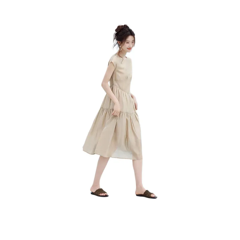 Mo Han Yi Mei Short Sleeved Dress Women's-0