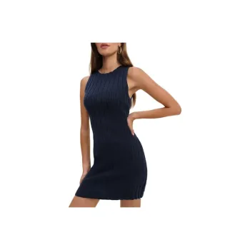 REFORMATION Christa Cotton Sweater Dress Sleeveless Dress Women's