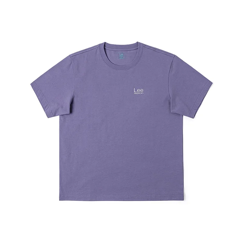 Lee T Shirts Men Blue Purple-0