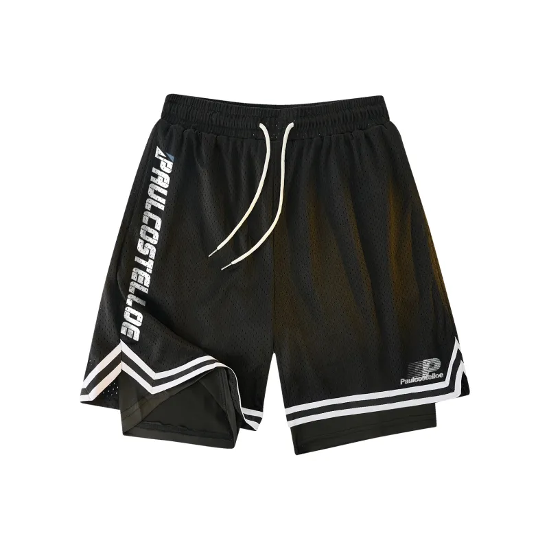 PAUL COSTELLOE Basketball Shorts Unisex-0