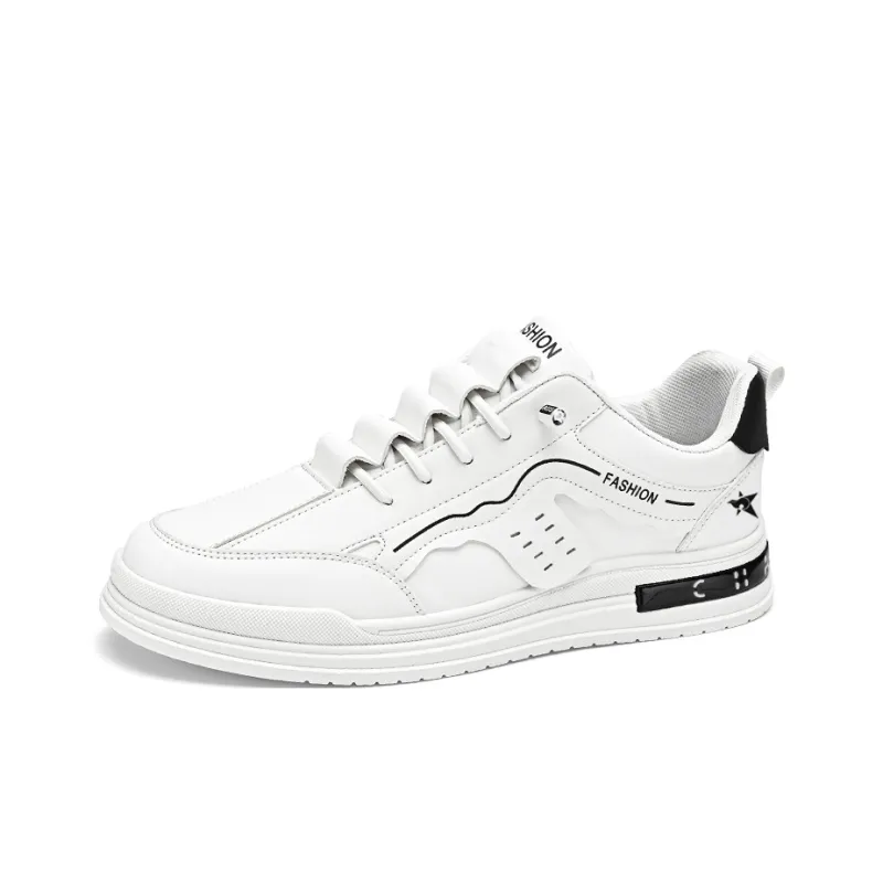 Bookish Star Anti Slip Wear Resistant Low Top Skateboard Shoes Men's-5