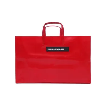 FREITAG PVC Tote Bag, Shopping Bag, Handbag Tubas Unisex Red