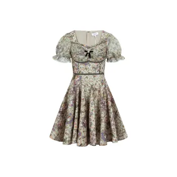LULUALWAYS Short Sleeved Dress Women's