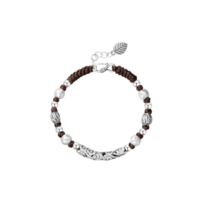BMK 999 Fine Silver Pure Silver Bracelets Unisex-0