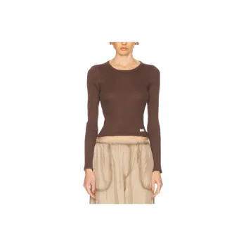 Alexander Wang T Shirts Women's Chocolate