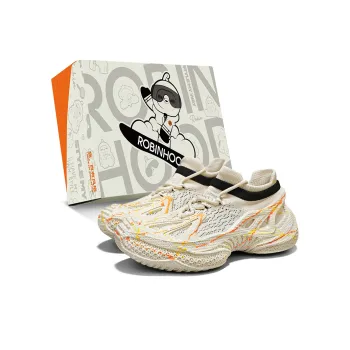 ROBINHOOD Slip Resistant, Abrasion Resistant, Breathable, Lightweight Low Top Casual Shoes Men's Box Included