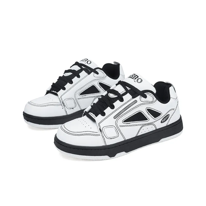 BEN SHERMAN Cushioning And Breathable Low Top Skateboard Shoes Unisex-2