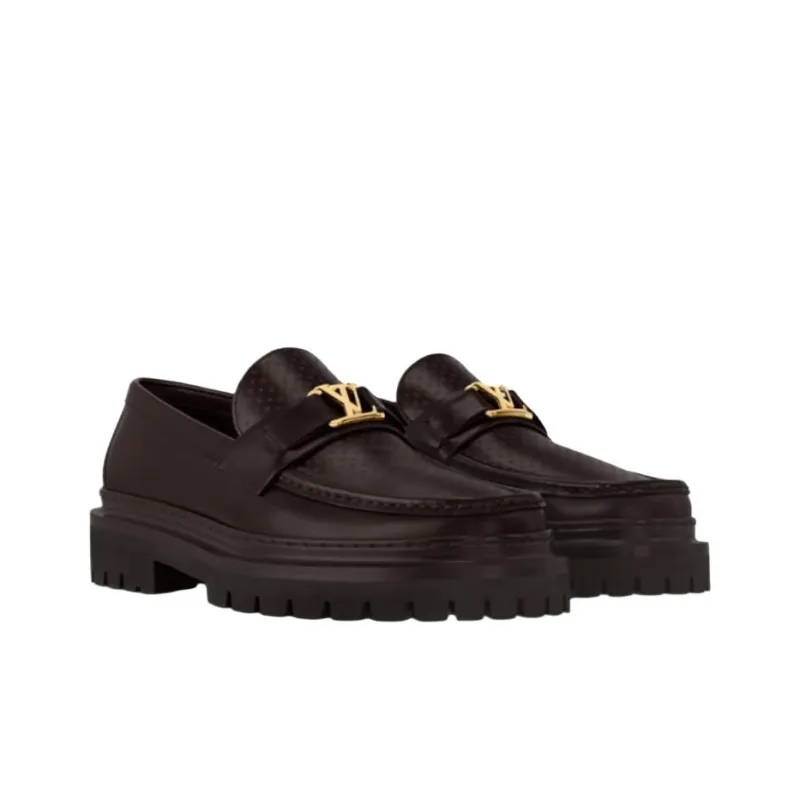 LOUIS VUITTON Major Loafers Men's Umber-2