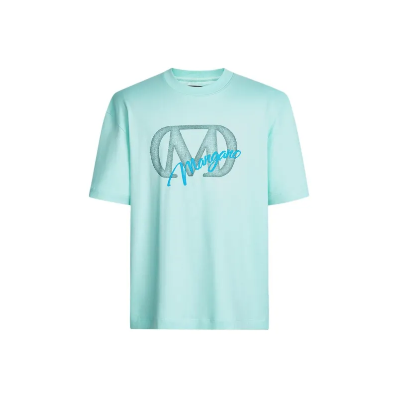 MANGANO T Shirts Men Mint Green-0