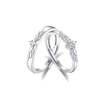 Zocai 925 Sterling Silver Rings Unisex