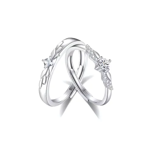 Zocai 925 Sterling Silver Rings Unisex