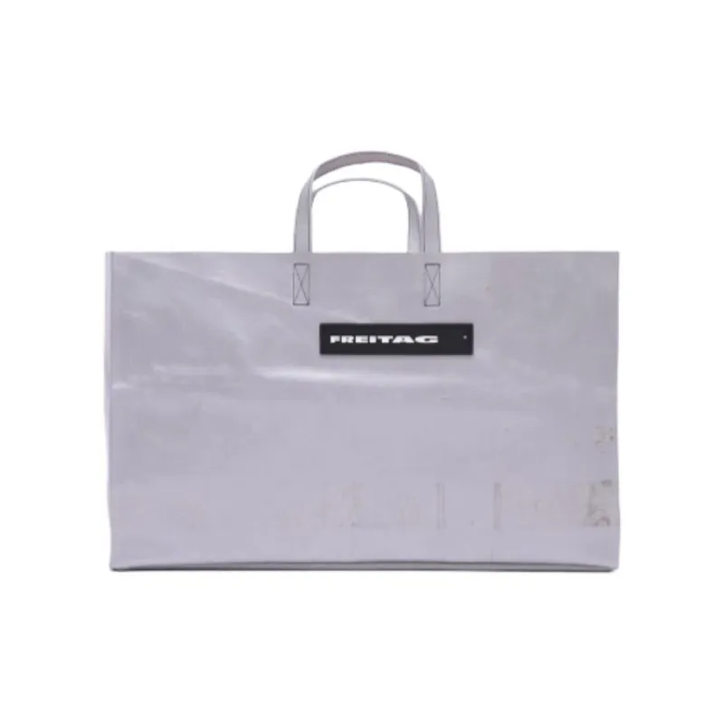 FREITAG PVC Tote Bag, Shopping Bag, Handbag Tubas Unisex Gray-0