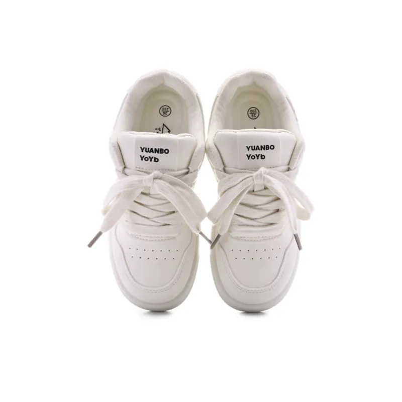The New Age Family Low Top Skateboard Shoes Women's Beige-2