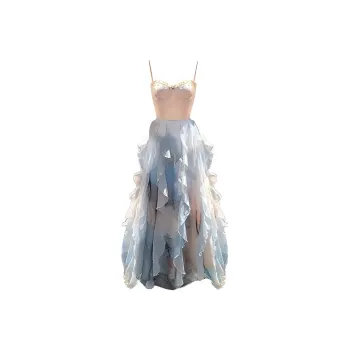 SISC Slip Dresses Women's Gradient