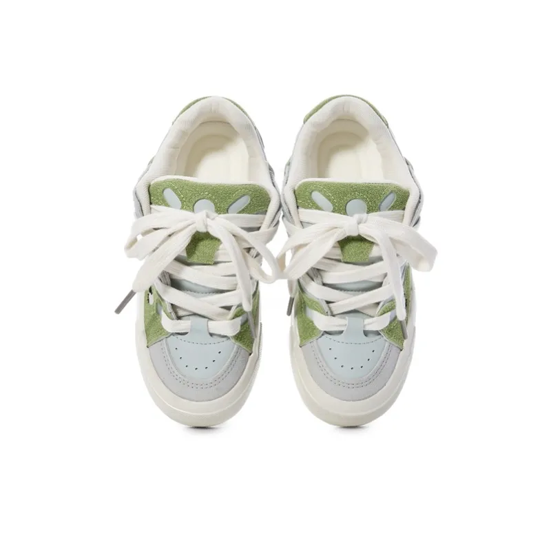 Ordifen Low Top Skateboard Shoes Women's Prairie Blue-2