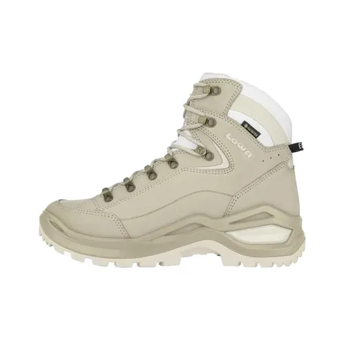 Lowa Renegade High Top Hiking Shoes Women's Beige