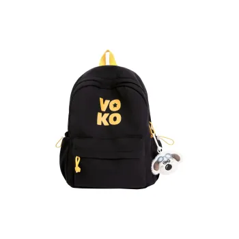Wolfhorse Nylon Backpack Unisex Black/White/Dark Blue/Light Blue/Green