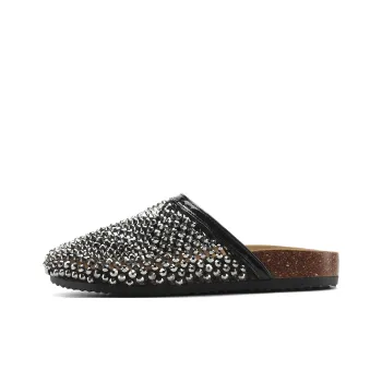 FIVE PLUS Abrasion Resistant Slip Resistant Closed Toe Slippers Women's