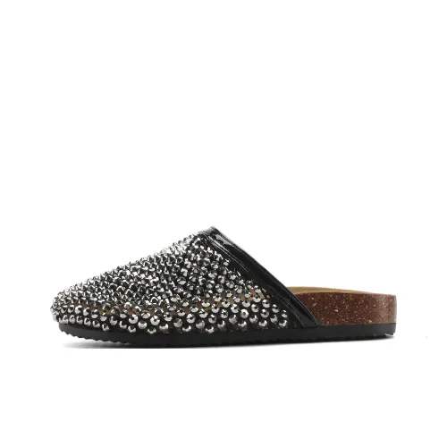 FIVE PLUS Abrasion Resistant Slip Resistant Closed Toe Slippers Women's