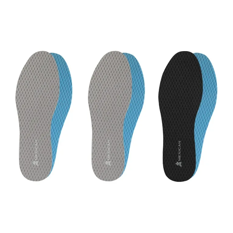 MEXICAN Latex+Gene Fiber Fabric Insoles Unisex-21