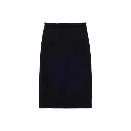 INES DE LA FRESSANGE Casual Long Skirt Women's Black