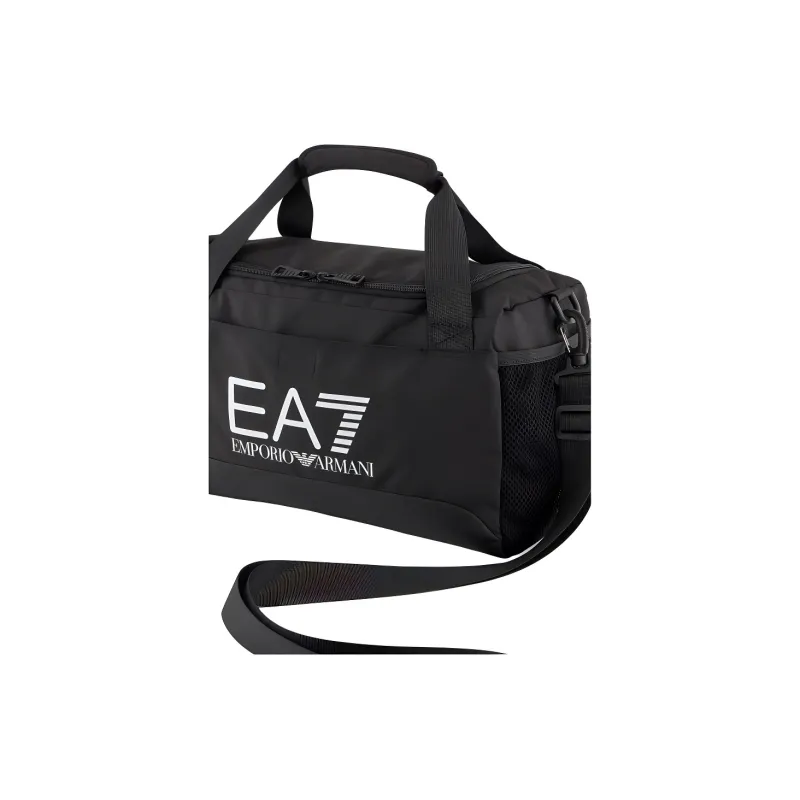 EMPORIO ARMANI Polyester Gym Bag Large Size Unisex Black-3