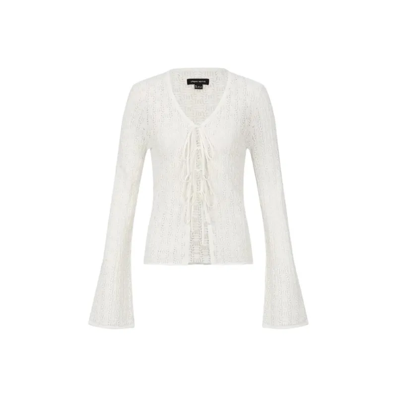 URBAN REVIVO Knitwear Women's Ivory White-0