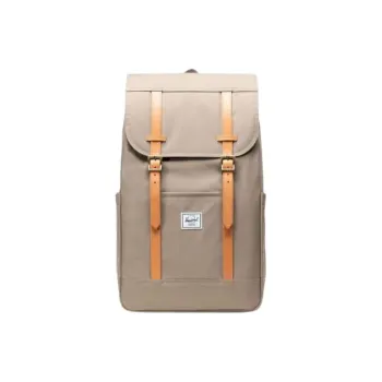 Herschel EcoSystem™ Twill Fabric Backpack Unisex Light Brown
