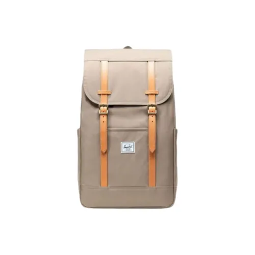 Herschel EcoSystem™ Twill Fabric Backpack Unisex Light Brown
