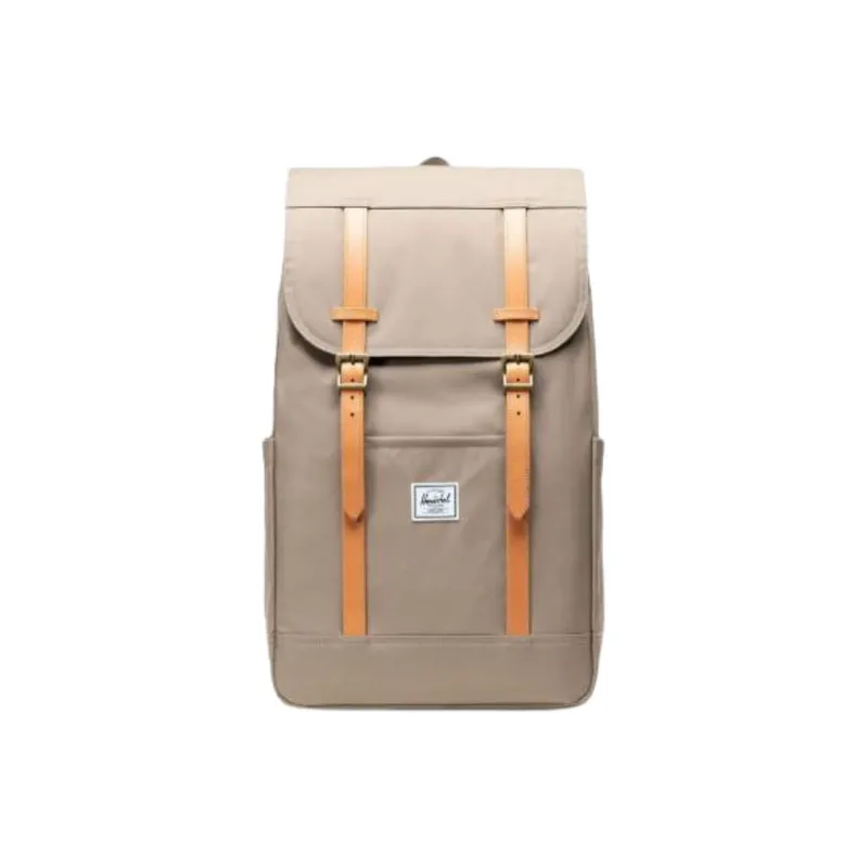 Herschel EcoSystem™ Twill Fabric Backpack Regular Unisex Light Brown-0