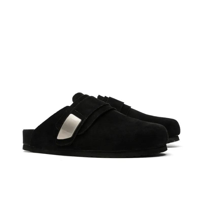 Kaltendin Metal Closed Toe Slippers Unisex-6