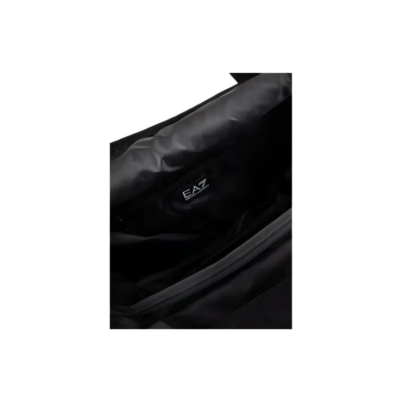 EMPORIO ARMANI Polyester Gym Bag Large Size Unisex Black-4
