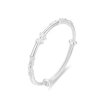 RURA 999 Fine Silver Bangles Women's