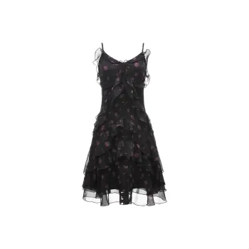 VERO MODA Slip Dresses Women's Black