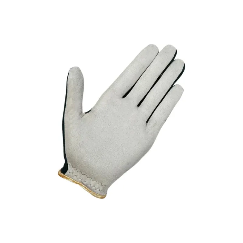 Asics Baseball Gloves Batter's Glove Leather Unisex Black-1