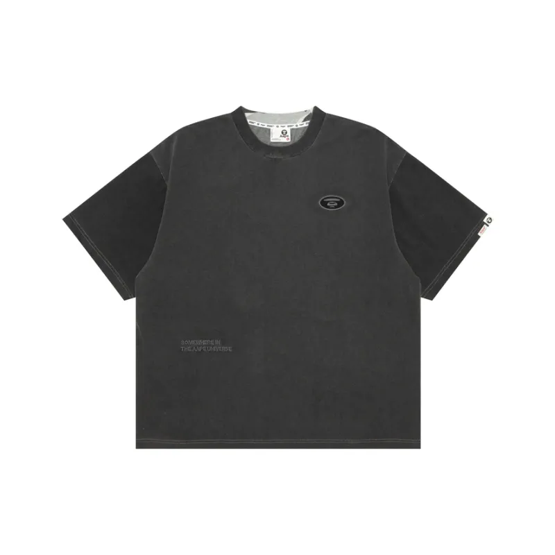 Aape Panelled T shirt-0