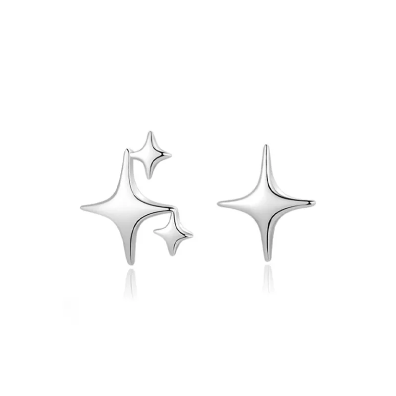 KiNGZiT Alloy Stud Earrings Women's-0
