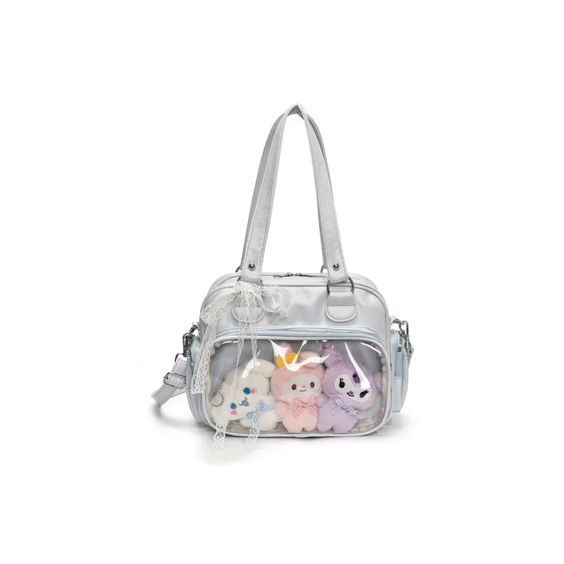 Morellybear PU Crossbody Bag, Shoulder Bag Women's Multicolor-19