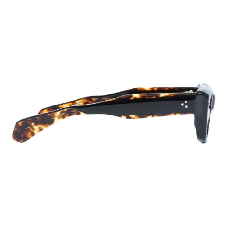 JACQUES MARIE MAGE Acetate Rectangular Sunglasses Unisex Black-2